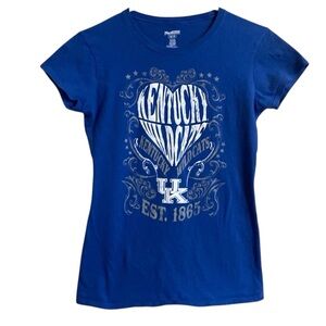University of Kentucky Wildcats T-shirt Medium Blue